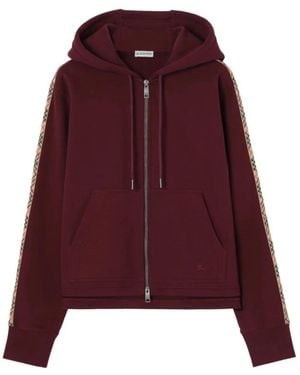 Burberry Zip-Throughs - Purple