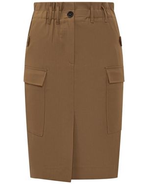 IRO Midi Skirts - Marrón