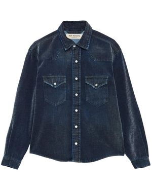 Roy Rogers Overhemden ,Blauw ,Denim Shirts