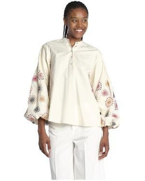 Stella Jean Blouses - Natural