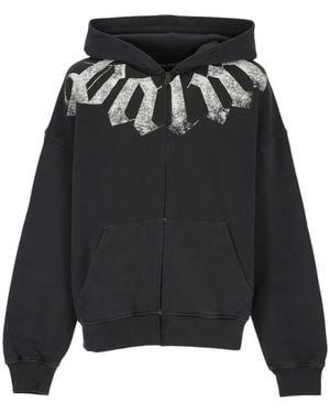 Palm Angels Hoodies & Sweatvesten ,Zwart ,Katoen Pambe 002F L001 1003 Sweatshirt
