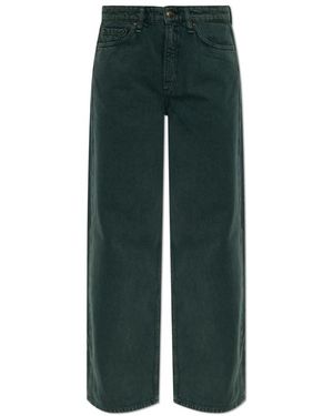 Rag & Bone Jeans ,Groen ,Katoen Logan Straight-Leg Jeans
