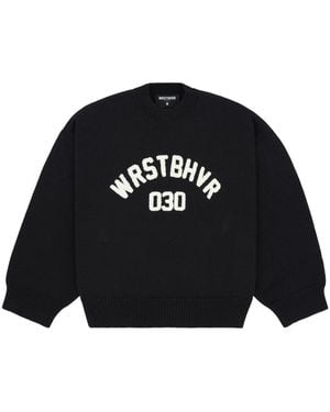 WRSTBHVR Round-Neck Knitwear - Nero