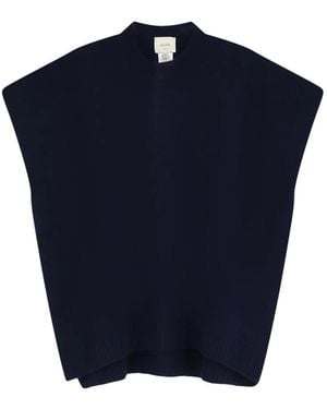 Alysi Round-Neck Knitwear - Blue