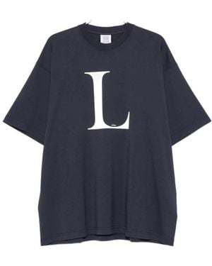 Vetements T-Shirts - Bleu