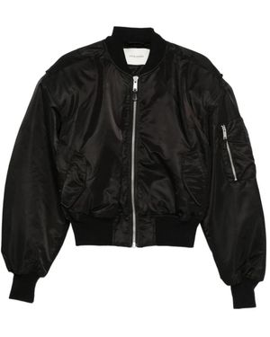 Entire studios Jassen ,Zwart ,Polyester Broad Bomber Jacket