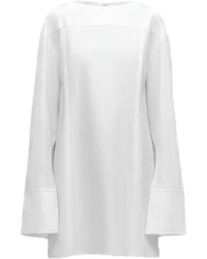 Carven Korte Esperanto Jurk - Wit