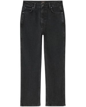 Anine Bing Straight Jeans - Black