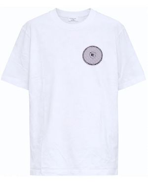 Blauer T-Shirts - White
