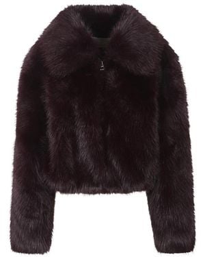 Frankie Shop Faux Fur & Shearling Jackets - Black