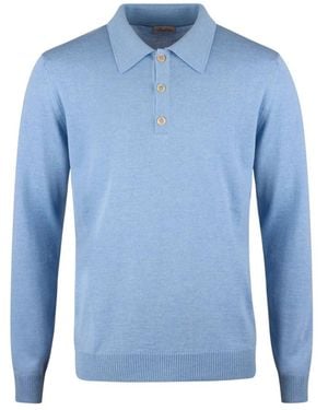 Stenströms Round-Neck Knitwear - Blue