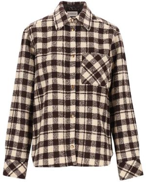 Moncler Shirts - Brown