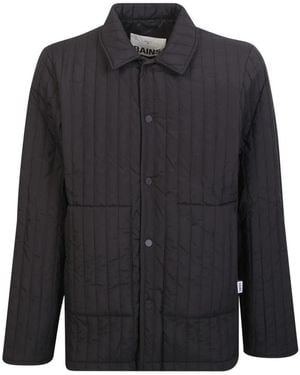 Rains Liner Shirt Jacket - Zwart