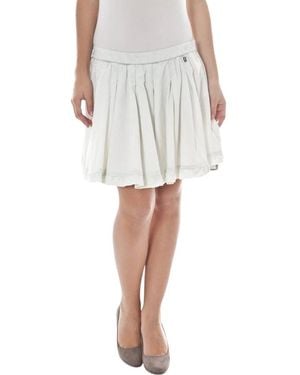 John Galliano Short Skirts - White