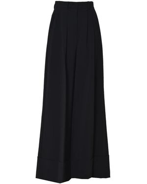 Moschino Wide Trousers - Black