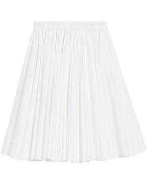Ami Paris Midi Skirts - White