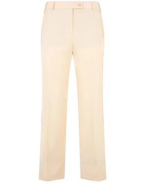 Moschino Broeken ,Wol Rechte Broek - Naturel