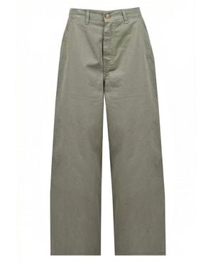 Alysi Wide Pants - Gray