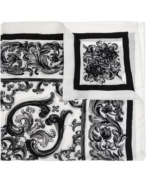 Dolce & Gabbana Silky Scarves - Noir