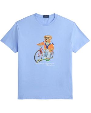 Polo Ralph Lauren Tops ,Blauw T-Shirts En Polo's