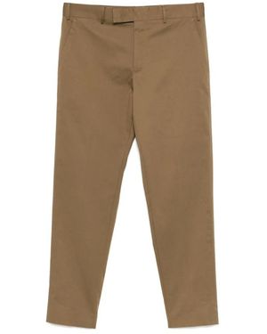 PT Torino Straight Trousers - Marrone