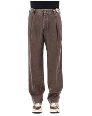 Myths Wide Trousers - Marrón