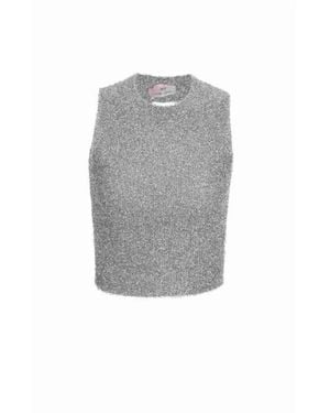 Chiara Ferragni Sleeveless Tops - Gris