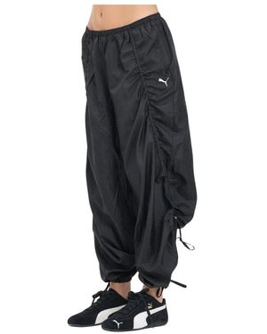 PUMA Wide Trousers - Zwart
