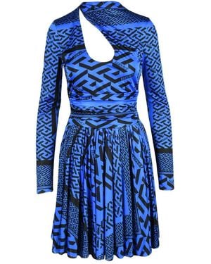 Versace Short Dresses - Azul
