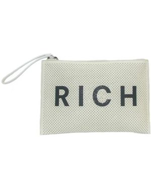 John Richmond Clutches - Metallic