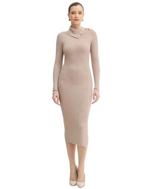 Guess Kleedjes ,Leer Priscilla Jurk - Naturel