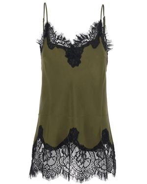 Gold Hawk Sleeveless Tops - Verde