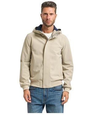 K-Way Jassen ,Polyester Joachim Bonded Jas - Naturel