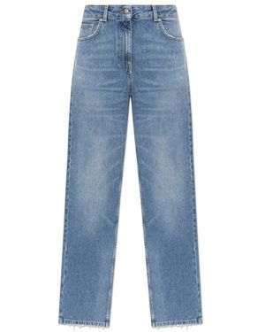 Palm Angels Straight Jeans - Azul