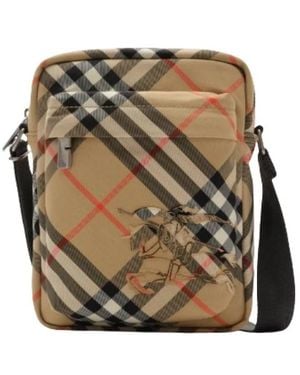 Burberry Cross Body Messenger - Green
