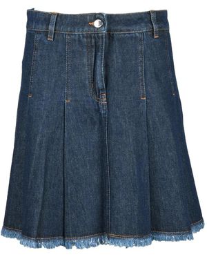 Love Moschino Denim Skirts - Azul