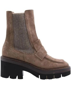 Luca Grossi Chelsea Boots - Brown