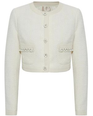 LoveShackFancy Tweed Jackets - Blanc