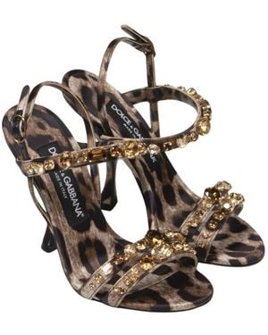 Dolce & Gabbana High Heel Sandals - Metallic