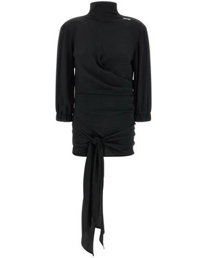The Attico Short Dresses - Black