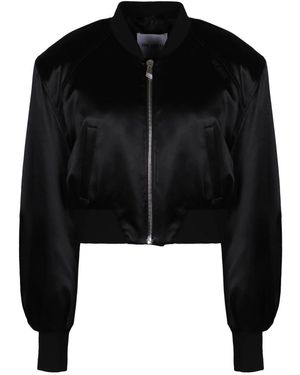 The Attico Bomber Jackets - Black