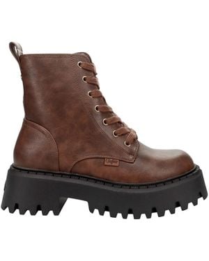 Buffalo Lace-Up Boots - Brown