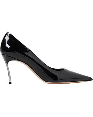 Casadei Superblade Leren Pumps - Zwart