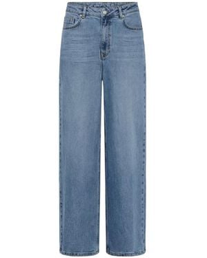 My Essential Wardrobe Wide Jeans - Blue