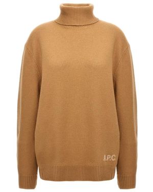 A.P.C. Turtlenecks - Marron