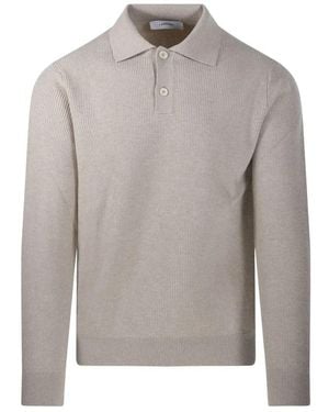 Lardini Tops ,150 Polo - Grijs