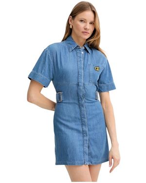 Liu Jo Shirtjurk Met Ceintuur - Blauw