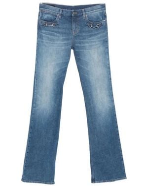Gucci Straight Jeans - Azul