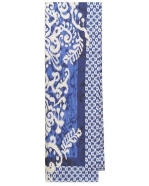 Maliparmi Silky Scarves - Blu
