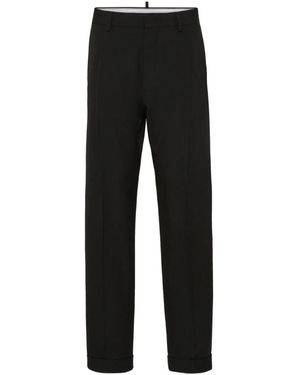 DSquared² Pantalones Clásicos Straight Leg, Mujer, Talla - Negro